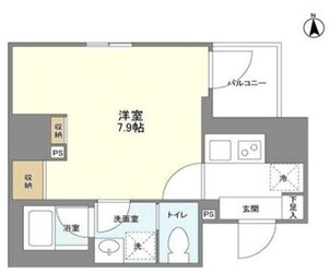 シェフルール新御徒町Iの物件間取画像